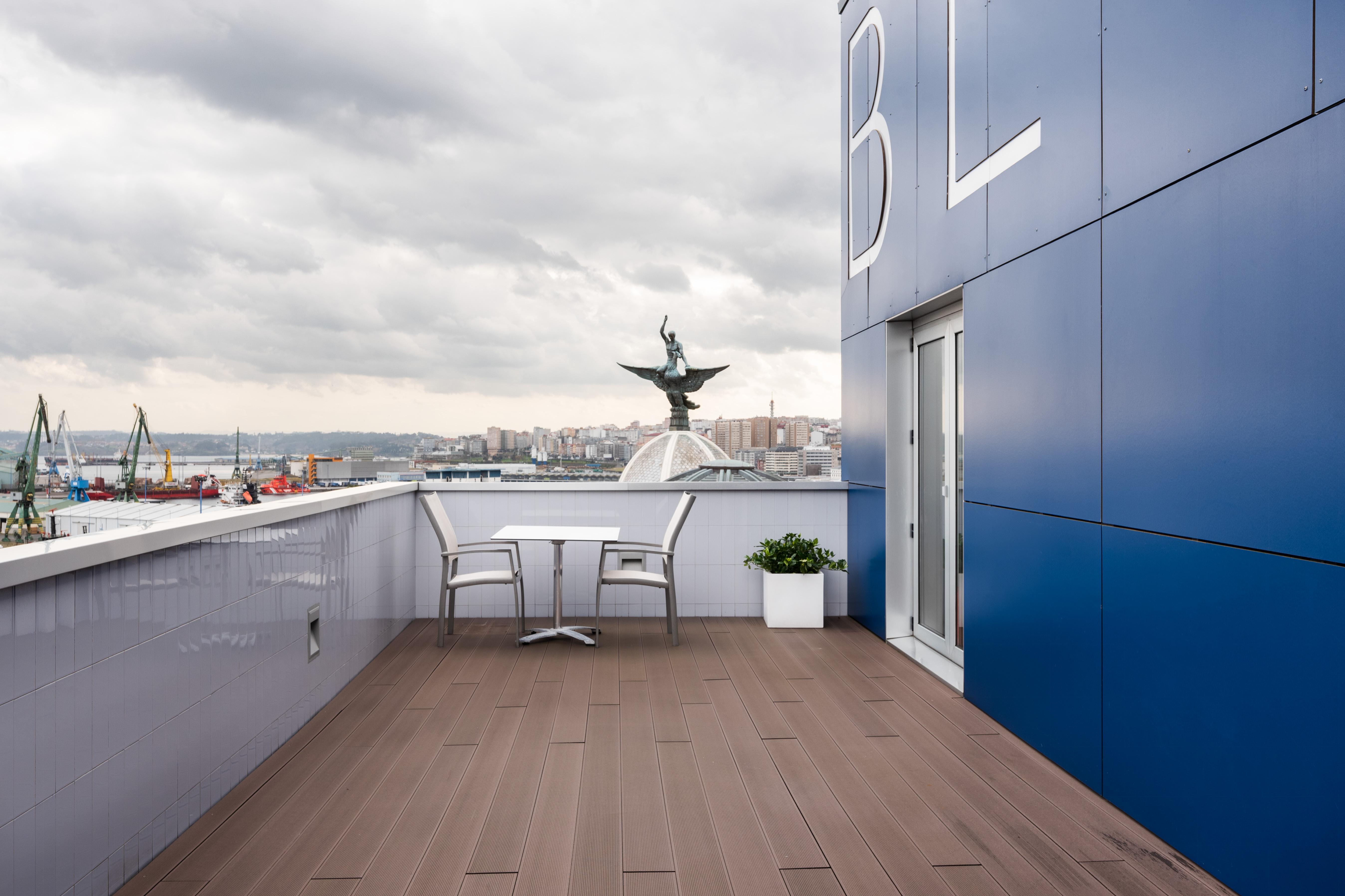 Eurostars Blue Coruna آكورونيا المظهر الخارجي الصورة