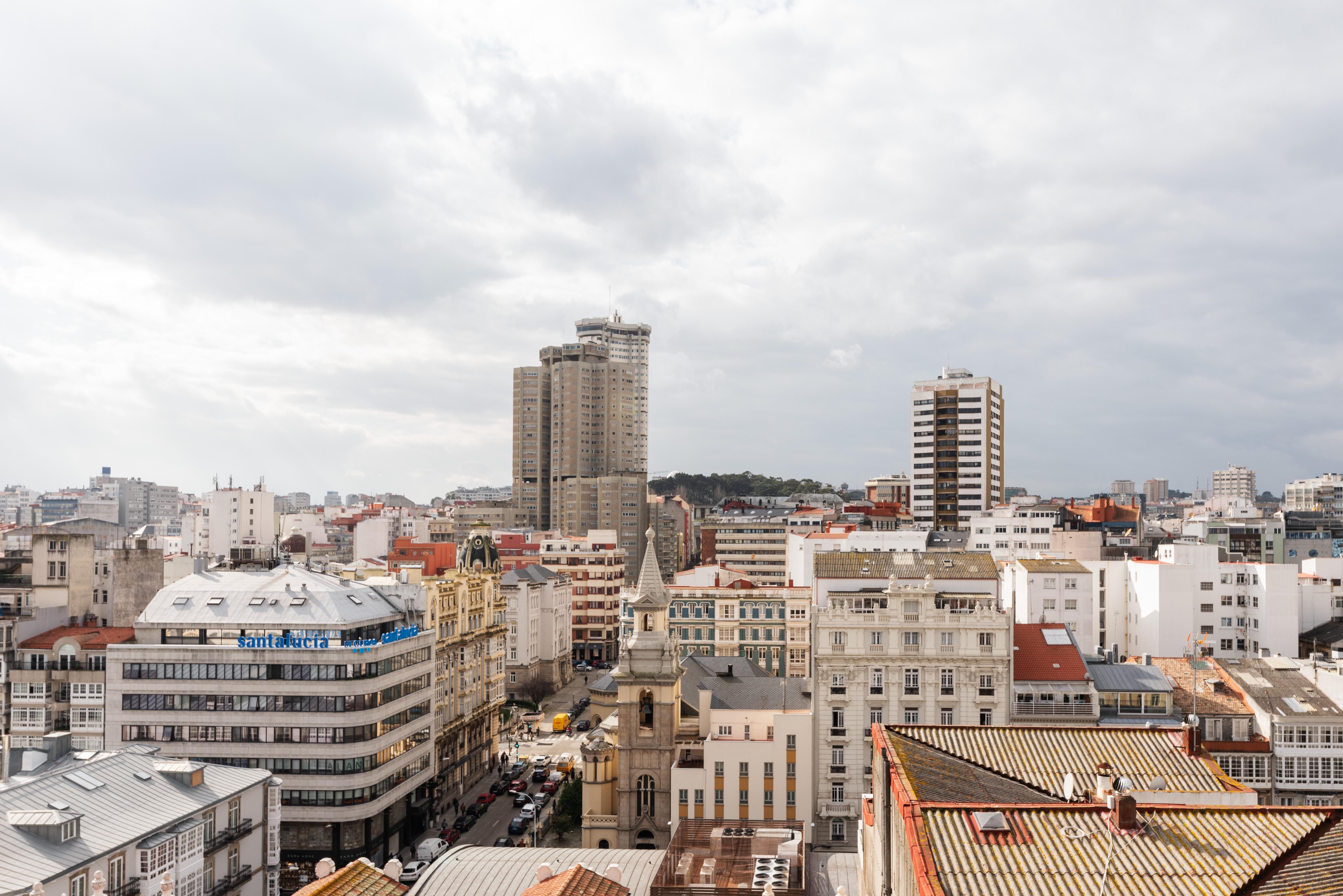 Eurostars Blue Coruna آكورونيا المظهر الخارجي الصورة