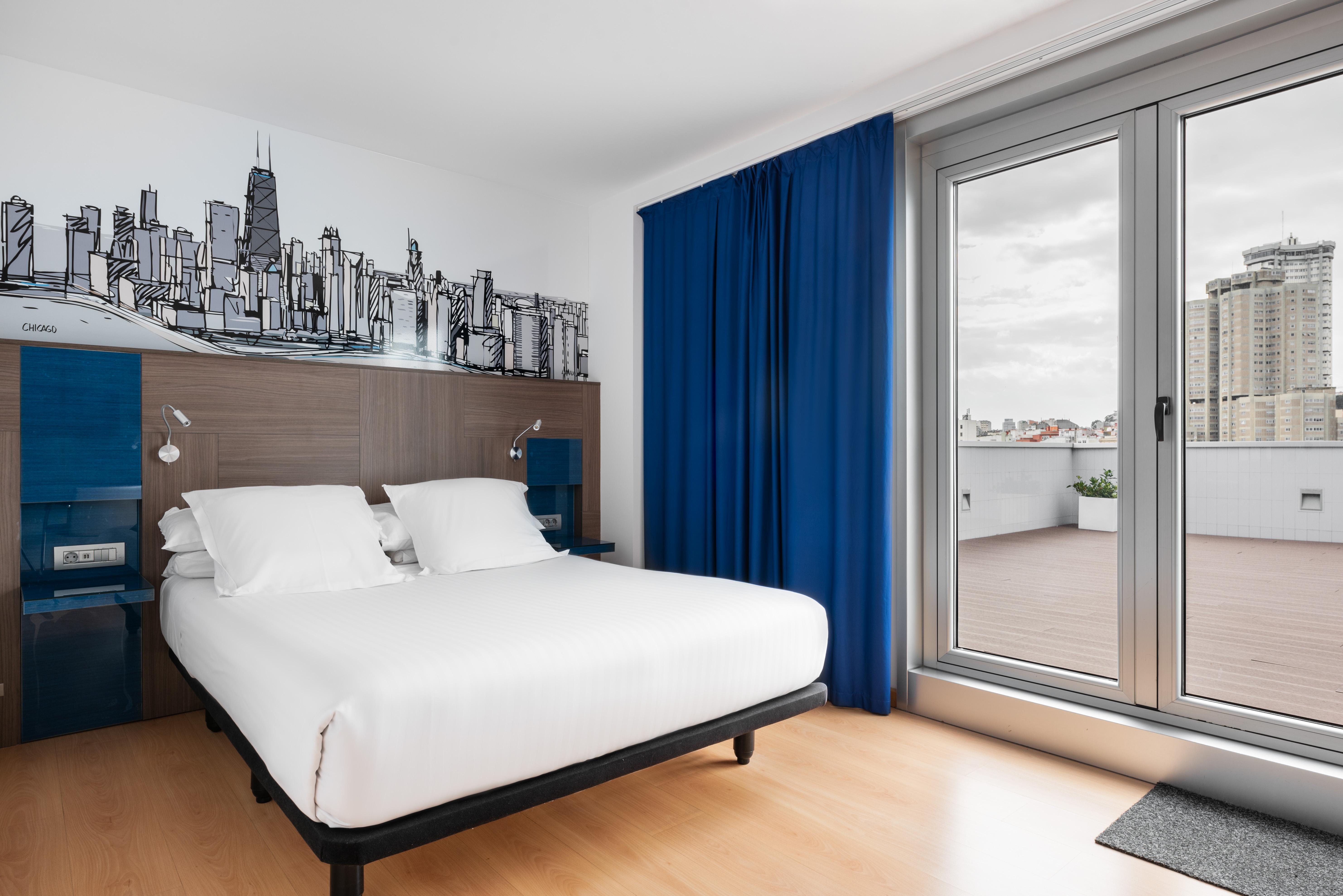 Eurostars Blue Coruna آكورونيا المظهر الخارجي الصورة