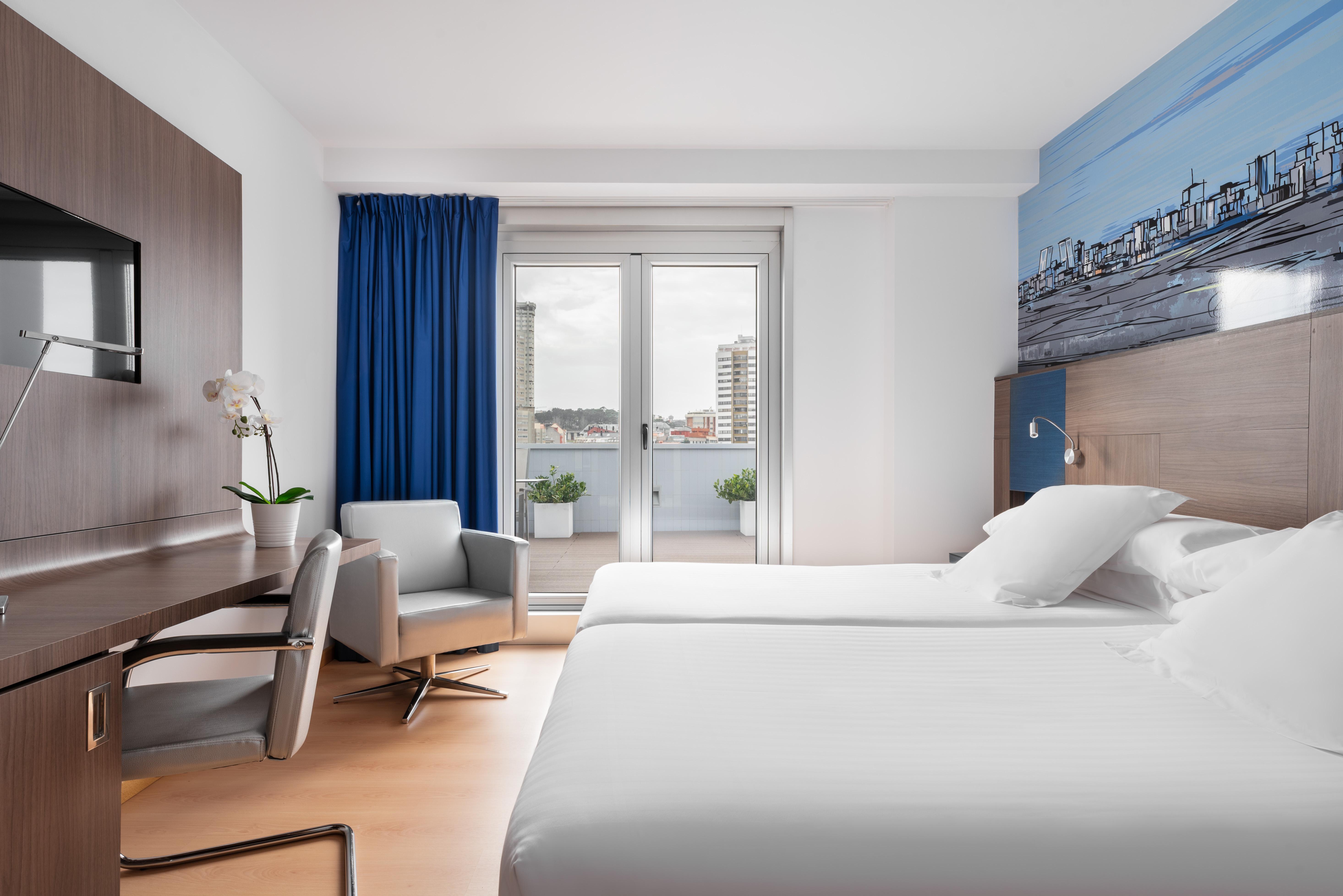 Eurostars Blue Coruna آكورونيا المظهر الخارجي الصورة