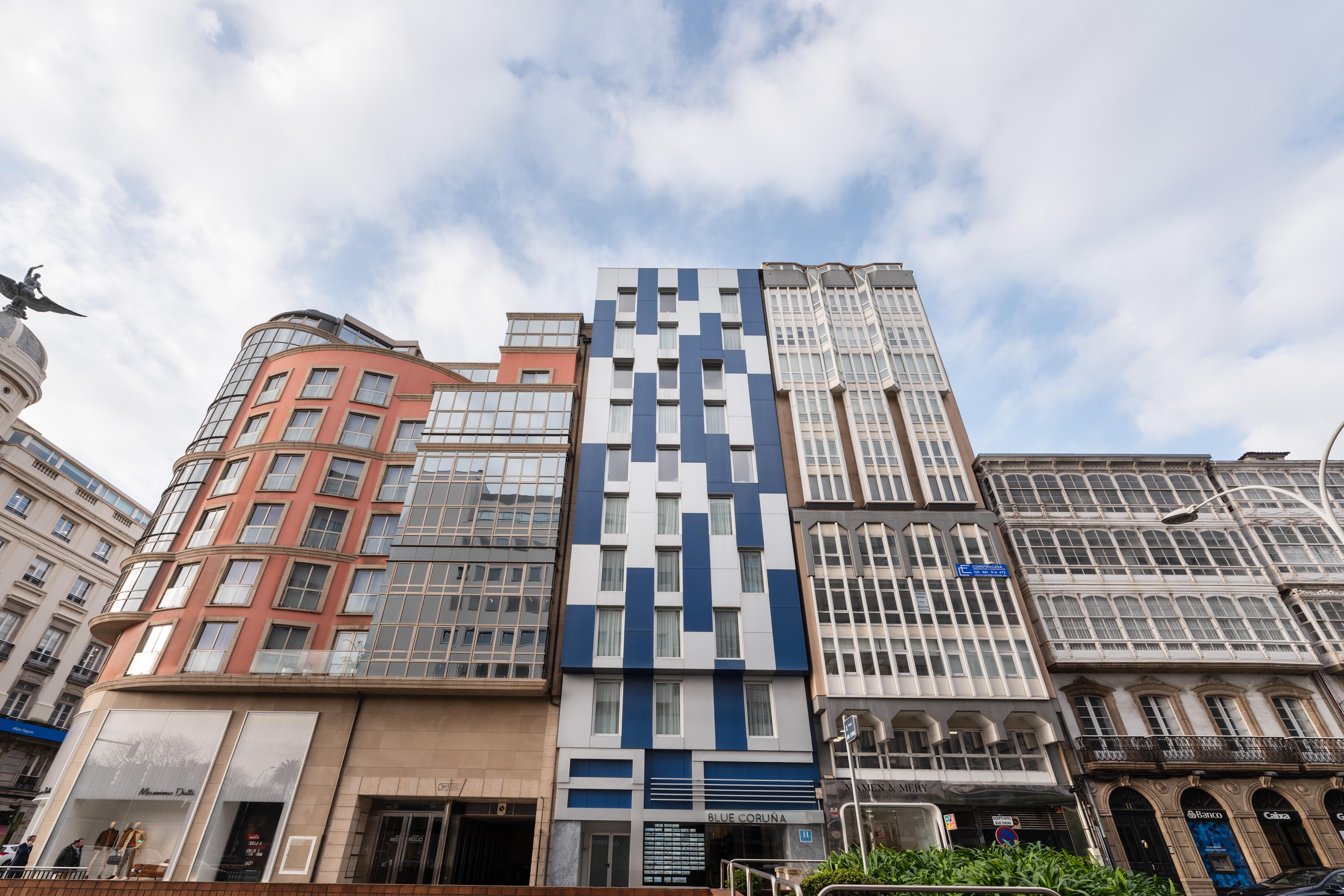 Eurostars Blue Coruna آكورونيا المظهر الخارجي الصورة